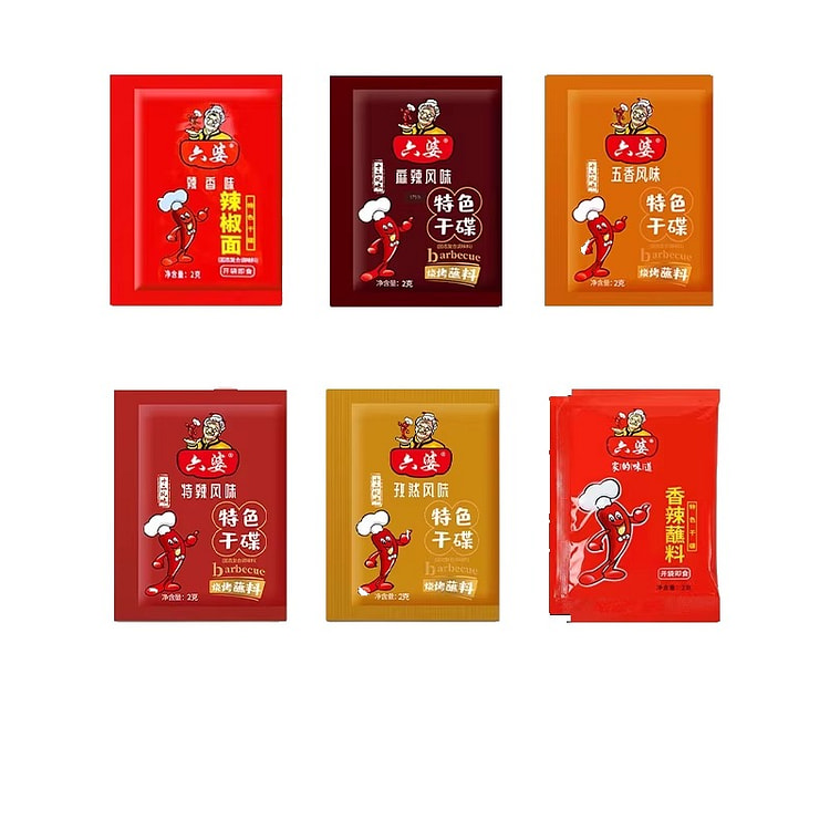 辣椒面多口味组合100g（50包） 100 克