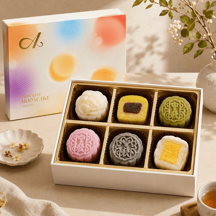 Snow Skin Mooncake Gift Box