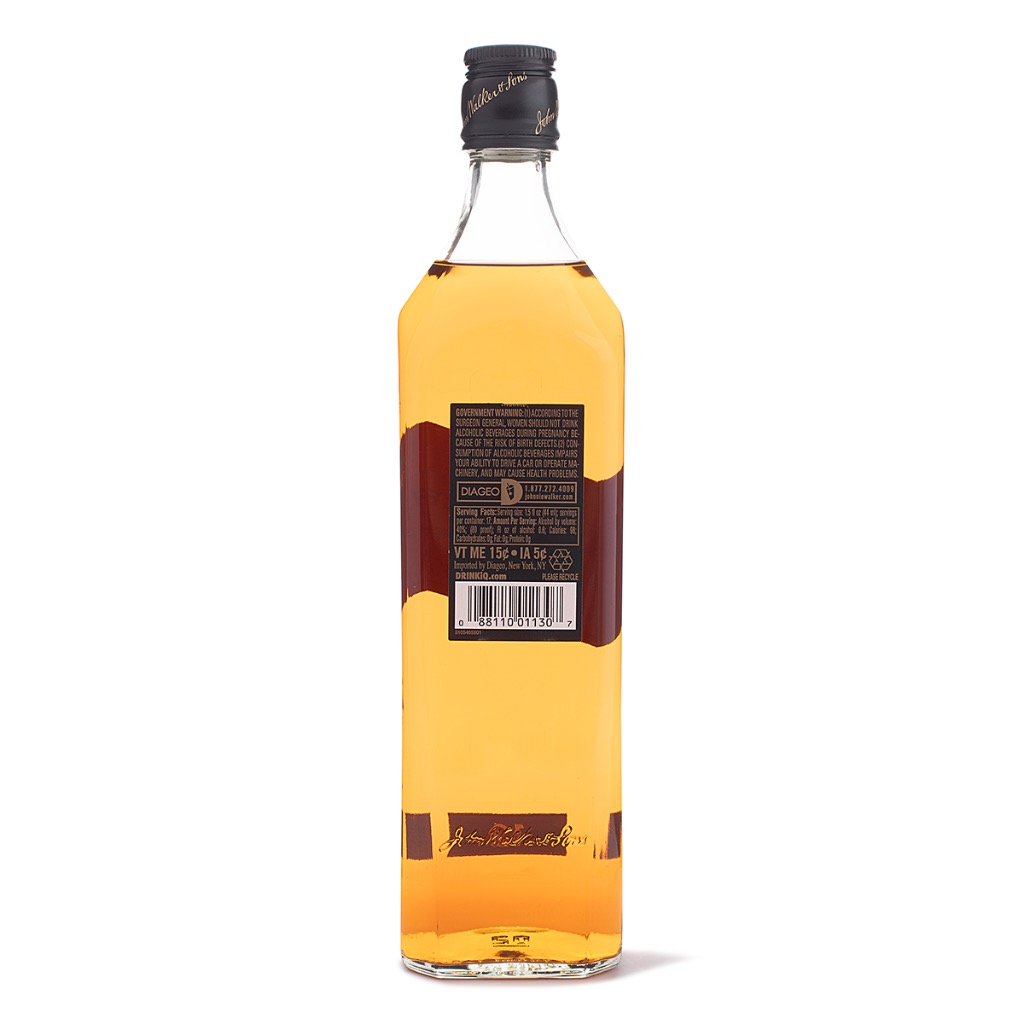 ジョニーウォーカー ブラックラベル40% 750 ml - Weee!