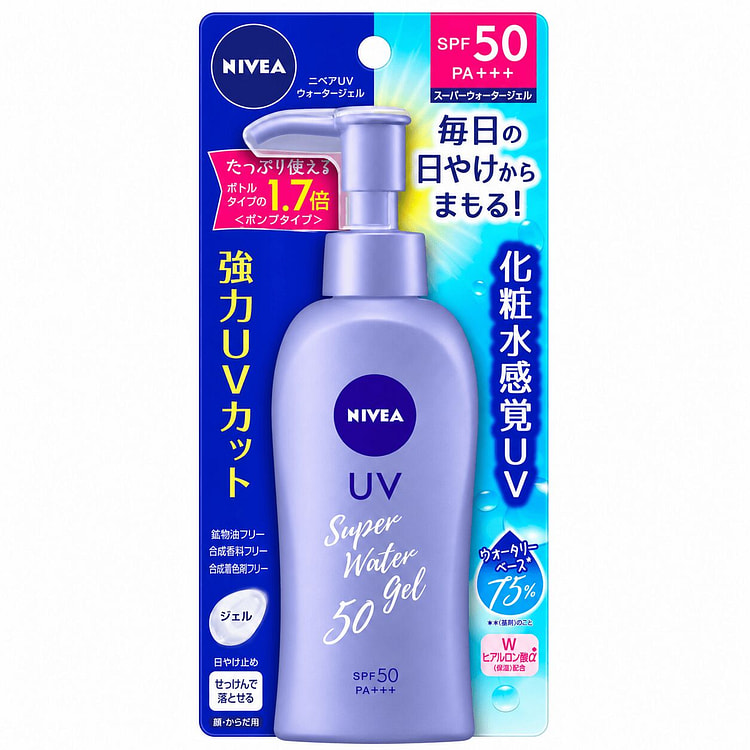 Kao NIVEA Sun Protect Water Gel Super SPF50 PA140g 1 each
