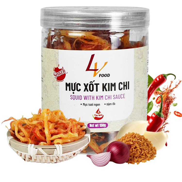 LV Food Kim-Chi Flavor Squid Drinking-5.28oz