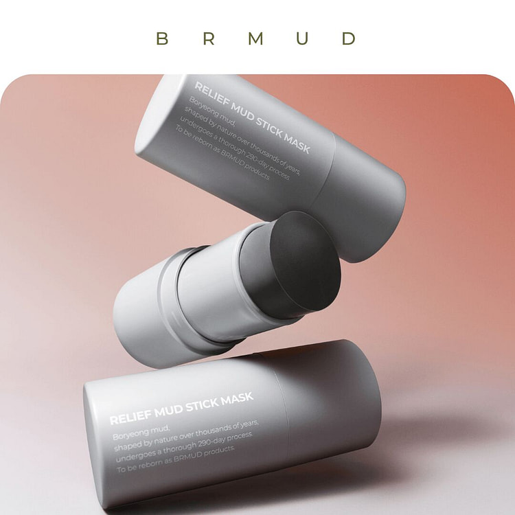 BRMUD Relief Mud Stick Mask 28g 0.062 lb