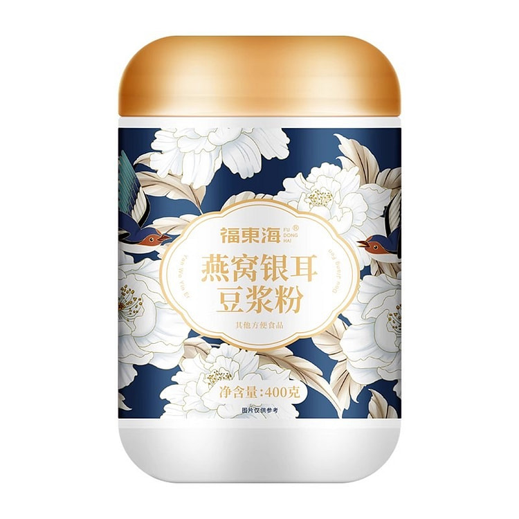 福东海 燕窝银耳豆浆粉 400g原味冲泡即食代餐粉