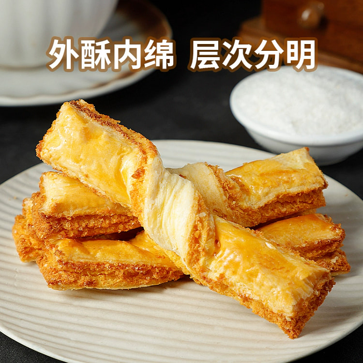 甘小鲜 黄油椰蓉酥6条 约120g