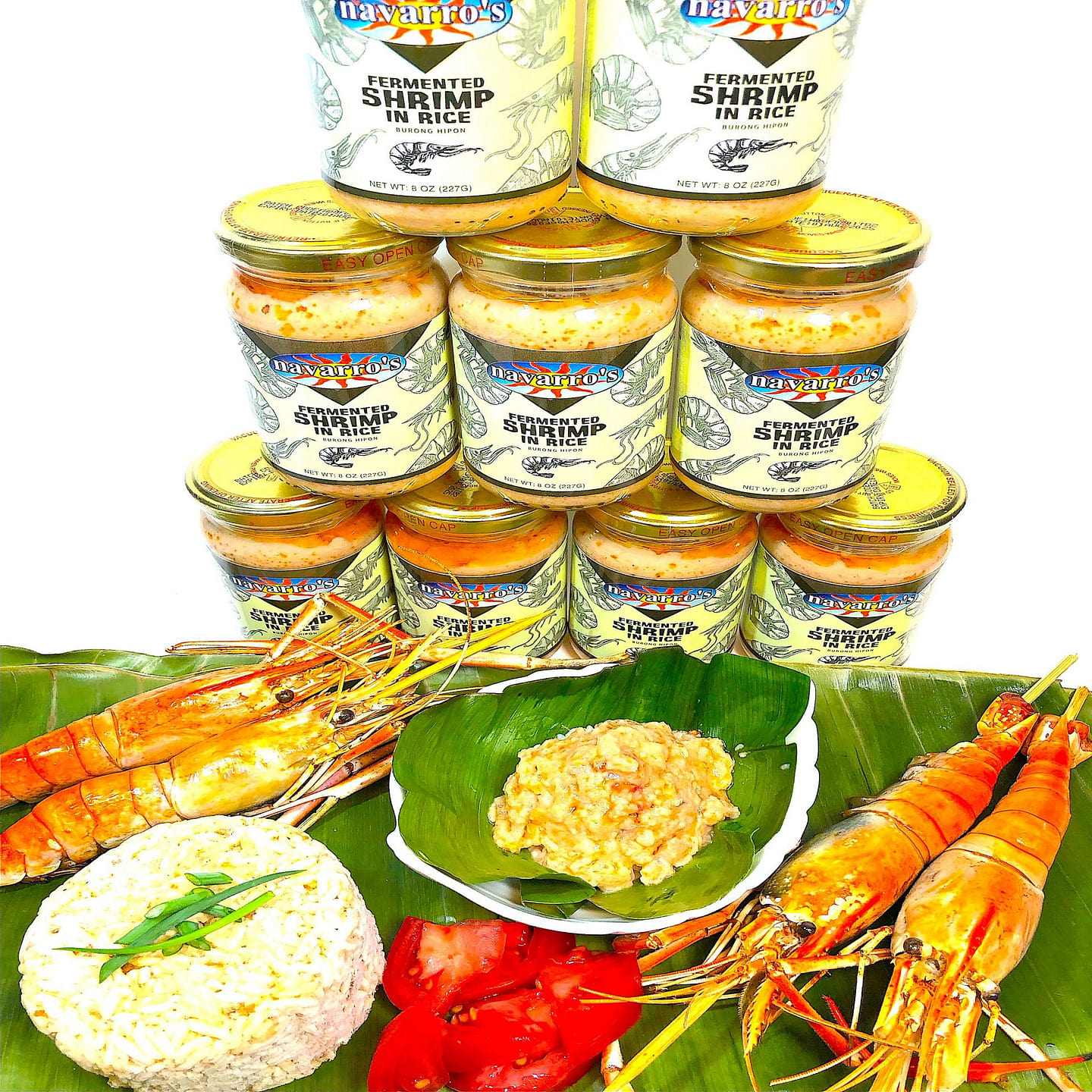 FILIPINO BURONG HIPON FERMENTED SHRIMP IN RICE 227 g