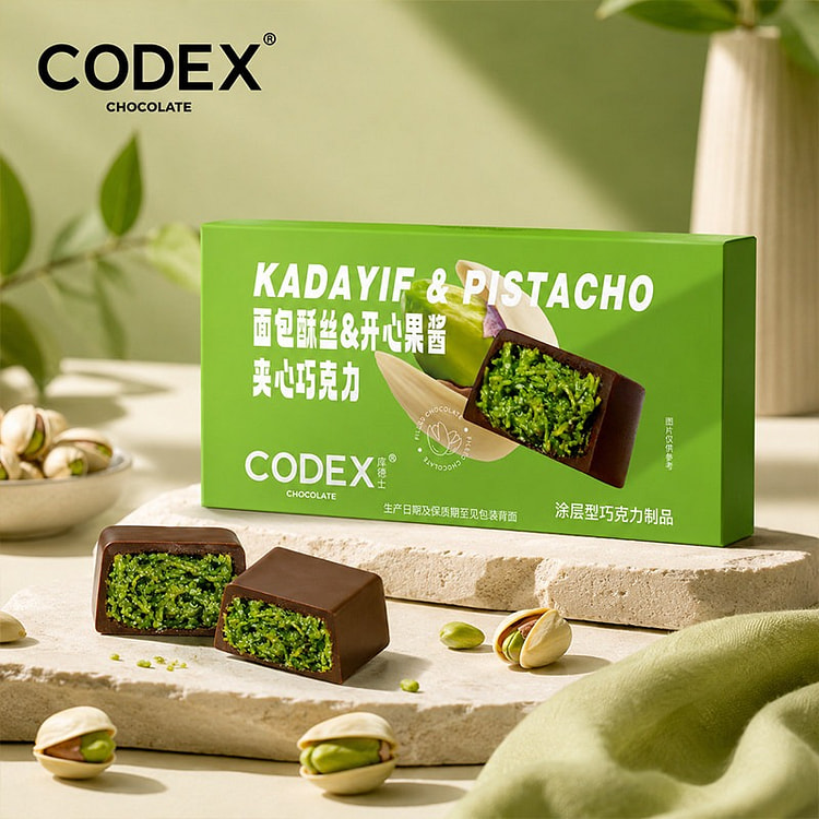 Dubai Pistachio-Filled Chocolate Snack (200g) 200 g