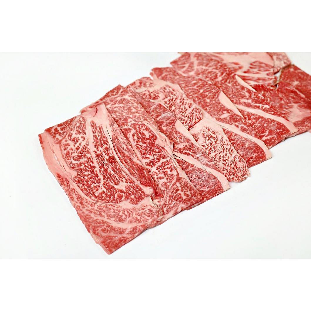 A5 CHUCK ROLL Bulgogi (6 trays) – Japanese Wagyu 3.0 lbs (48.0 oz) 1 each