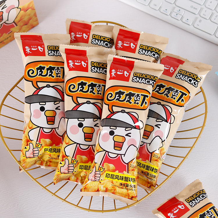 比乐多来一口 皮皮虾 印尼风味蟹味饼