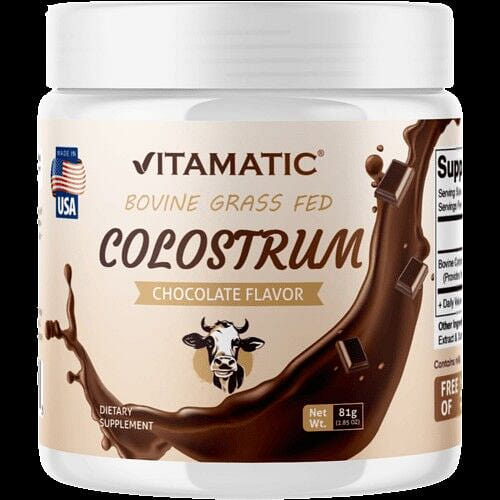 Bovine Colostrum Powder - Chocolate Flavor 1 each