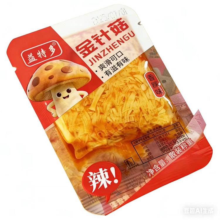 香辣红油金针菇10g 1 包
