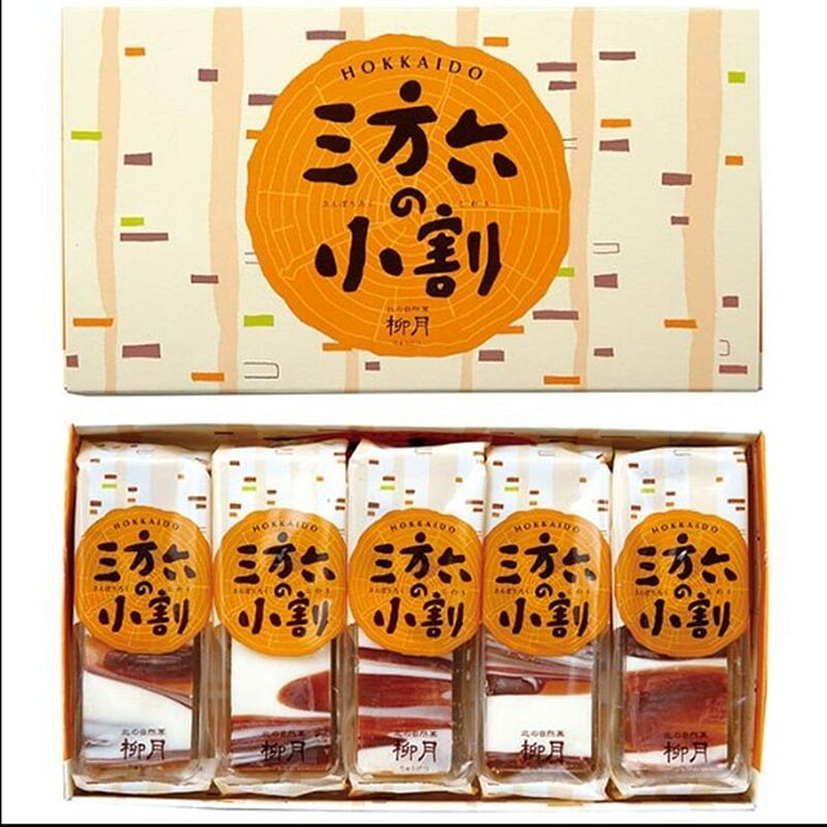 日本 柳月 三方六 巧克力蛋糕 5根装