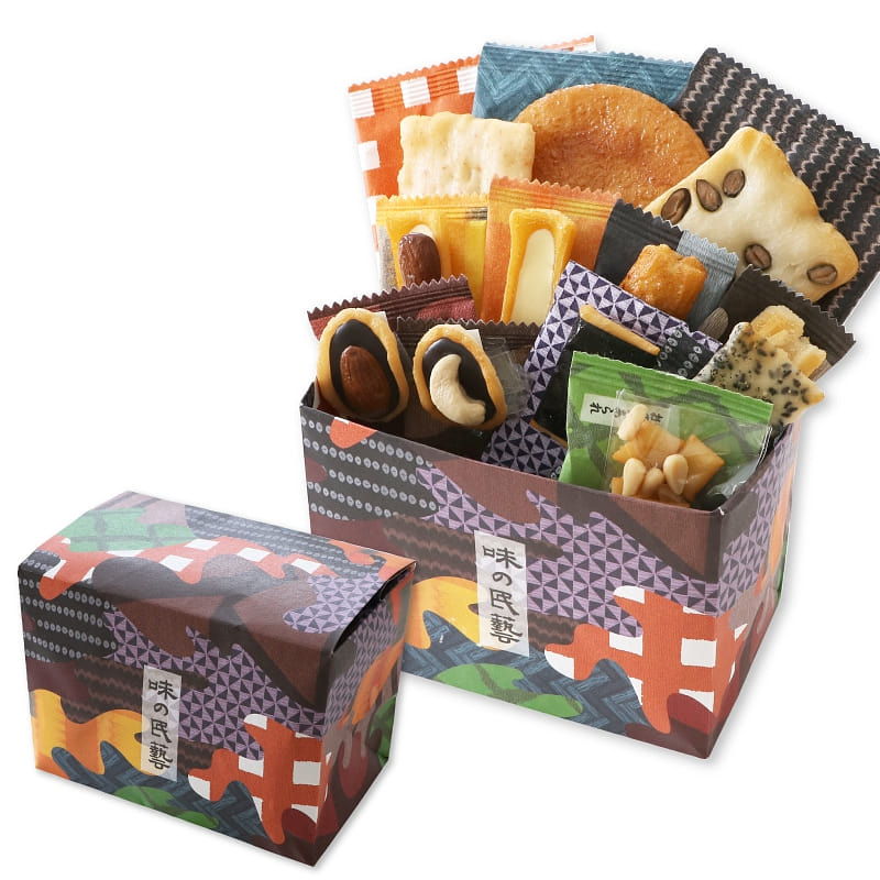 Ginza Akebono 12 kinds of rice crackers 12 bags 1 box