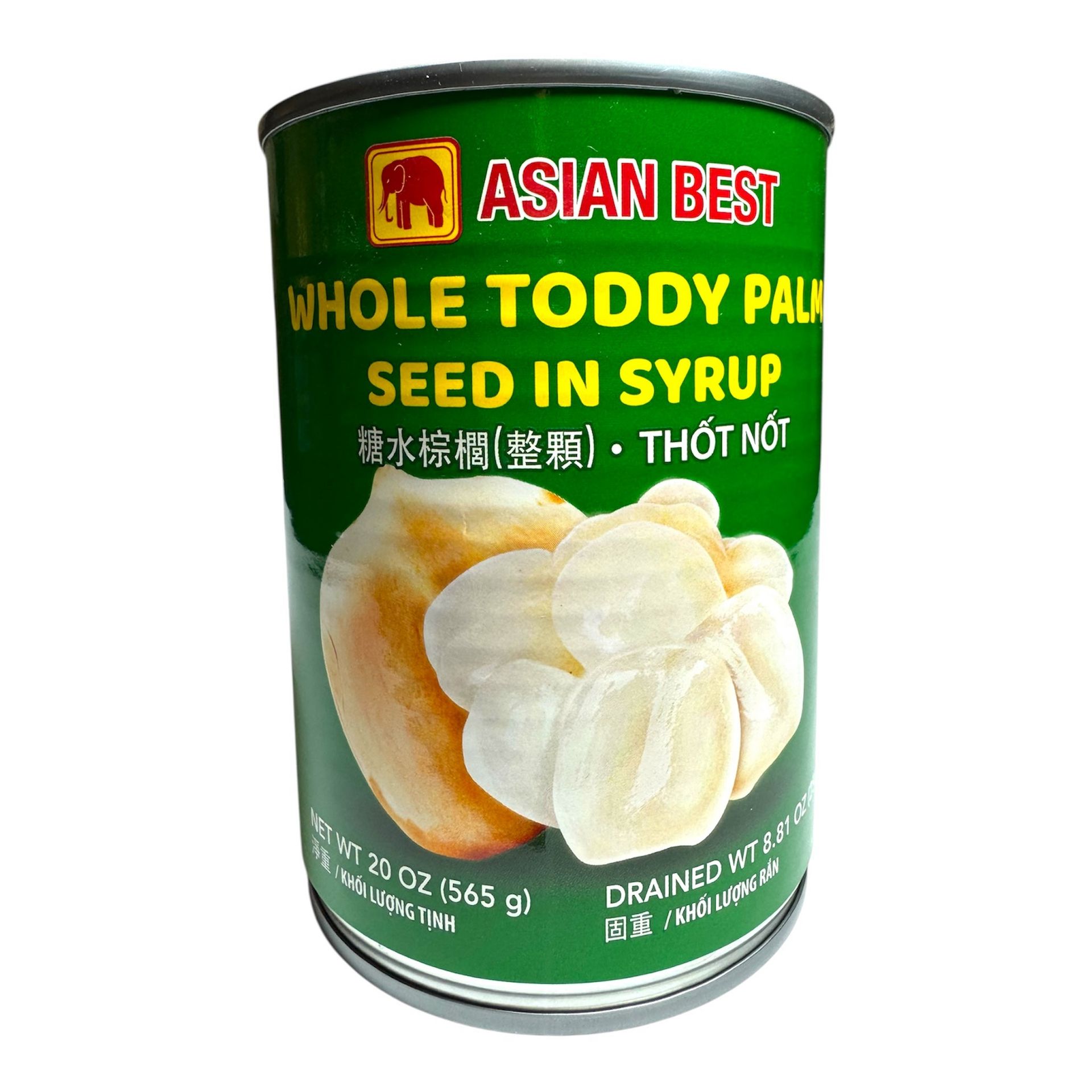 Whole Toddy Palm Seed in Syrup Thot Not Nguyen hat 265 g