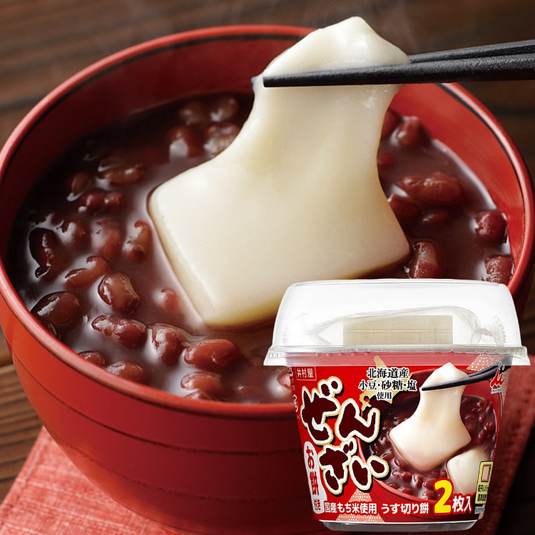 Japanese Imuraya Red Bean Rice Cake Porridge 184g 184 g