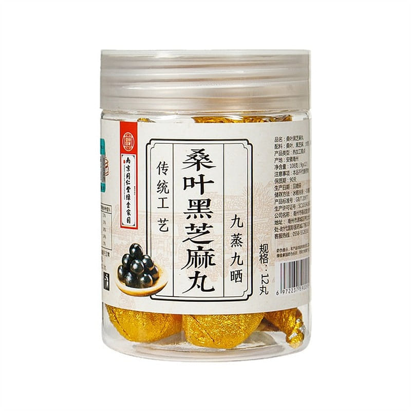 Mulberry Leaf and Black Sesame Seed Pills 9g*12 pi 1 pack