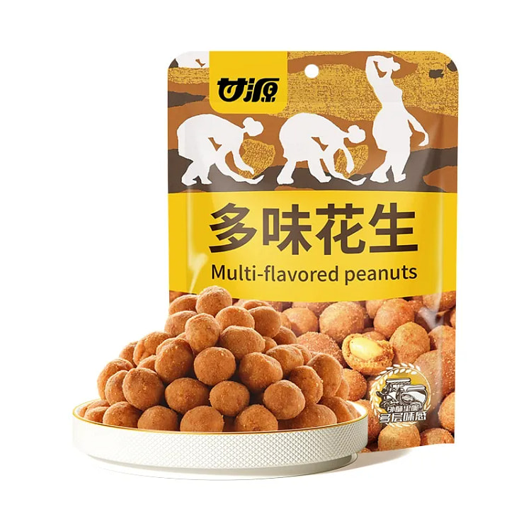 甘源花生（多味）酒鬼花生米炒货下酒菜零食约17包 285 克