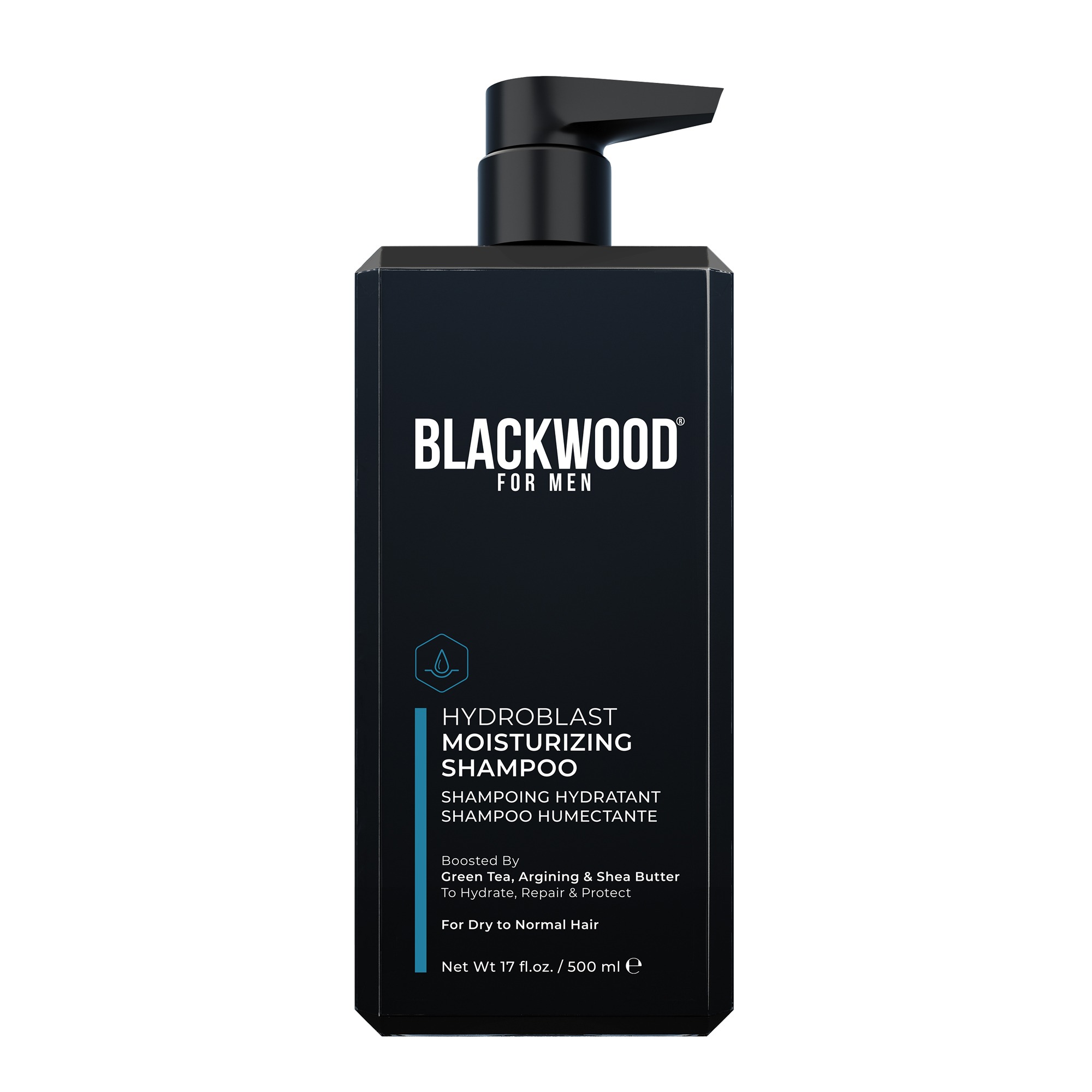 Blackwood For Men HydroBlast Moisturizing Shampoo Original Size 17 ออนซ์ของเหลว