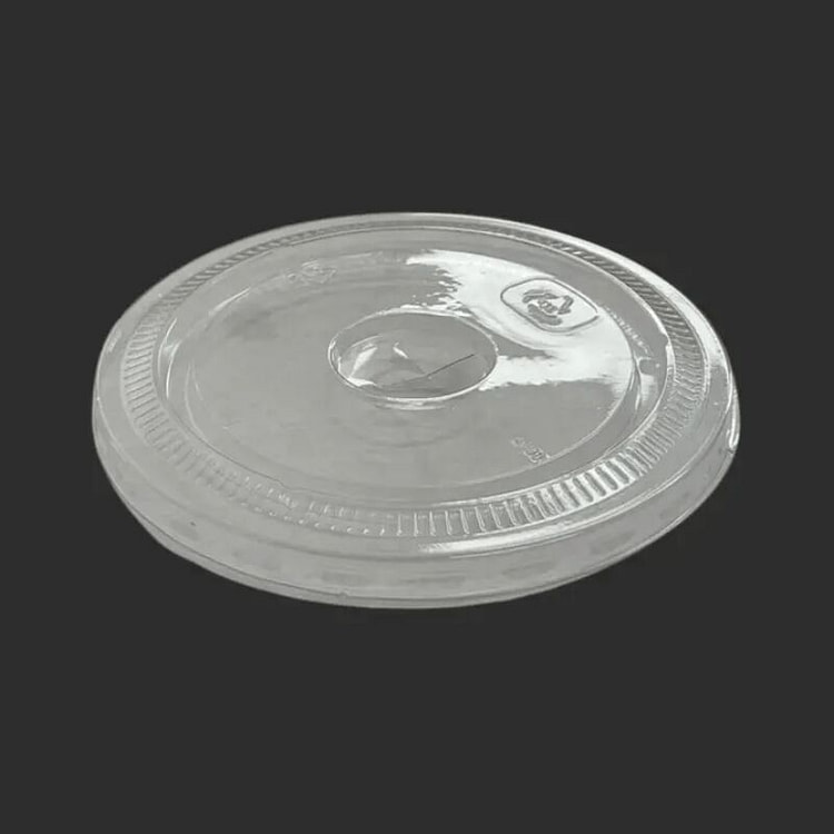 一次性PET塑料盖 98mm - 平盖 50 份