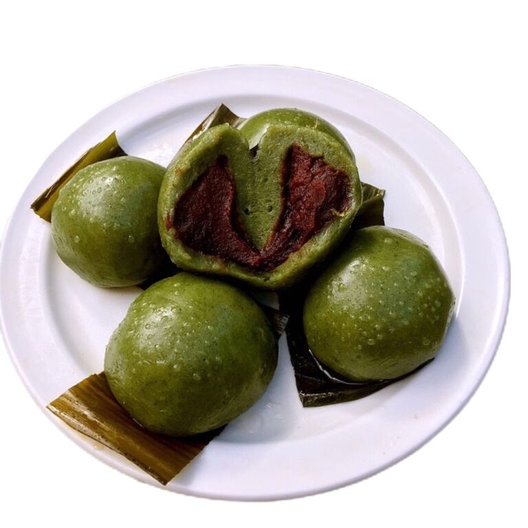 美国外婆家 正宗艾草豆沙青团 新鲜制作 6 个