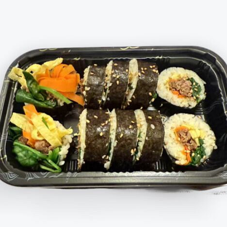 韩式经典烤牛肉紫菜包饭