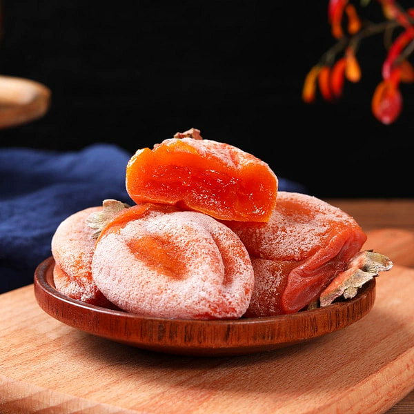 陕西柿饼 西安特产 富平特级霜降流心吊柿子饼 独立包装500g*1袋