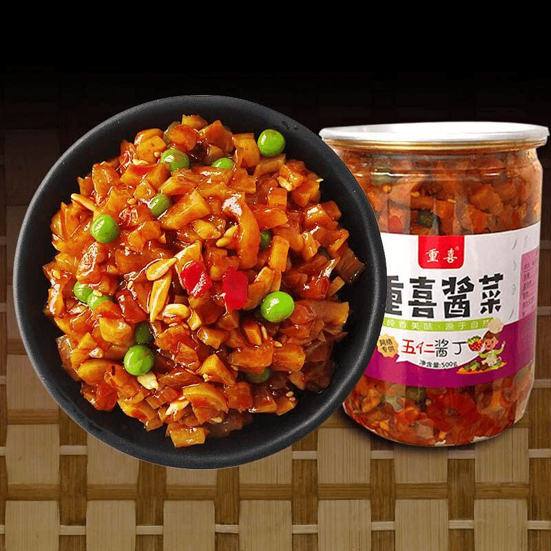 Mixed Nut Sauce Diced Side Dish 250g*1 jar 250 g