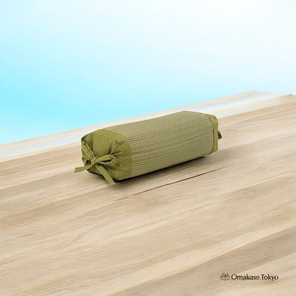 Ikehiko Corner Pillow-Smooth Green 430 g