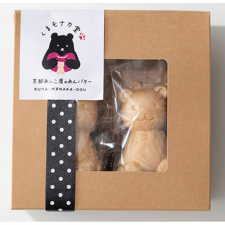 Adelie Bear DIY Anko Butter Monaka 2pc 1 each
