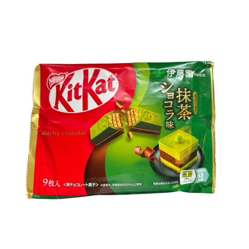 KIT KAT Matcha Chocolate Wafer 9pc 1 each