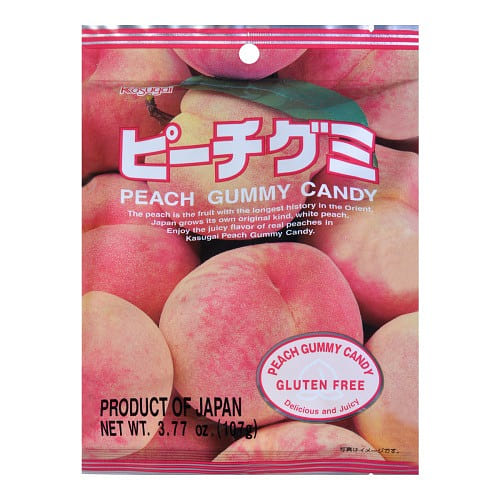 Kasugai Fruit Gummy Peach 107 g