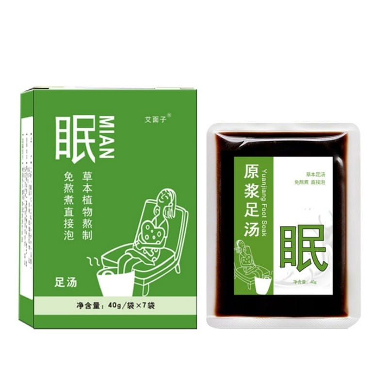 Foot Soak Pack for Insomnia Relief: Mugwort, Ginge 1 each