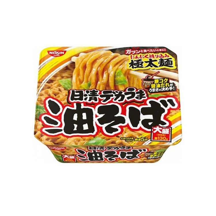 日清 大乌玛油 猪肉酱油 荞麦面  157g