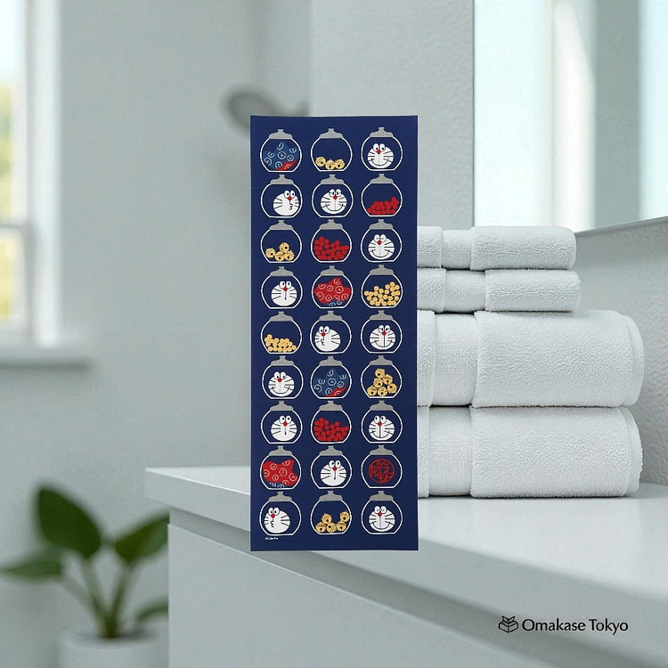 Marushin Tenugui Hand Towels Wagokorotemari 45 g