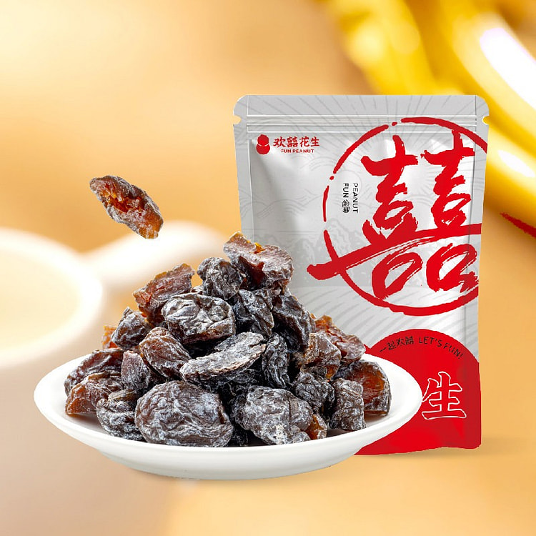 Huanxi Peanut Plum fruit pulp 85g 85 g