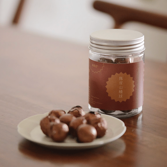 Tangerine Peel Taste Howthorn Balls, No Sugar Coating, No Additives, Purely Natu 135 g