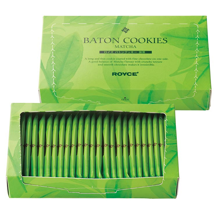 Royce Baton Cookies Matcha 25pcs