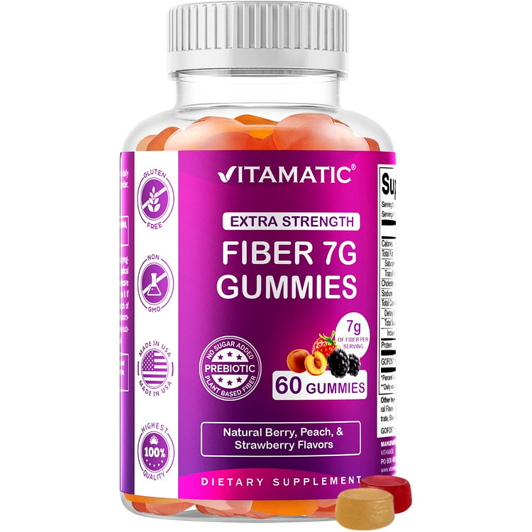 FIBER 7G (Beet Fos-pectin) - 60 Gummies