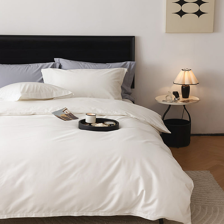 Hotel Collection Bedding Set(Fitted) White-Q 2000 g