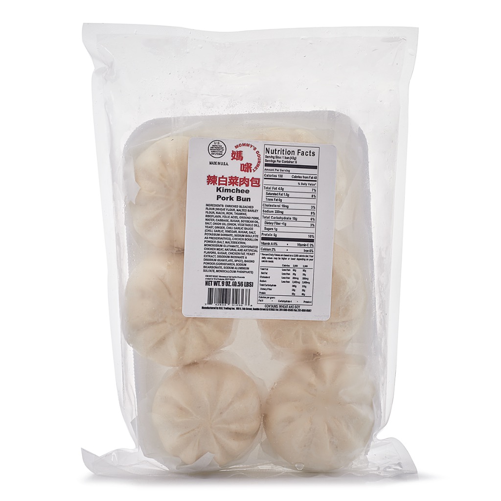 Get Mommy's Gourmet Brand Kimchee Pork Buns 6pcs, Frozen Delivered