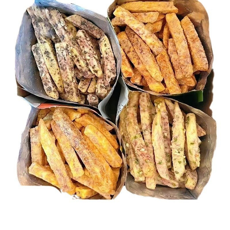 零食小吃健康酥蟹黄盐椒香辣海苔混合装