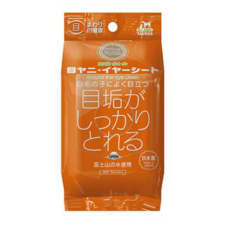 TAURUS 金牛座 宠物 眼周 湿巾 30枚 1 份