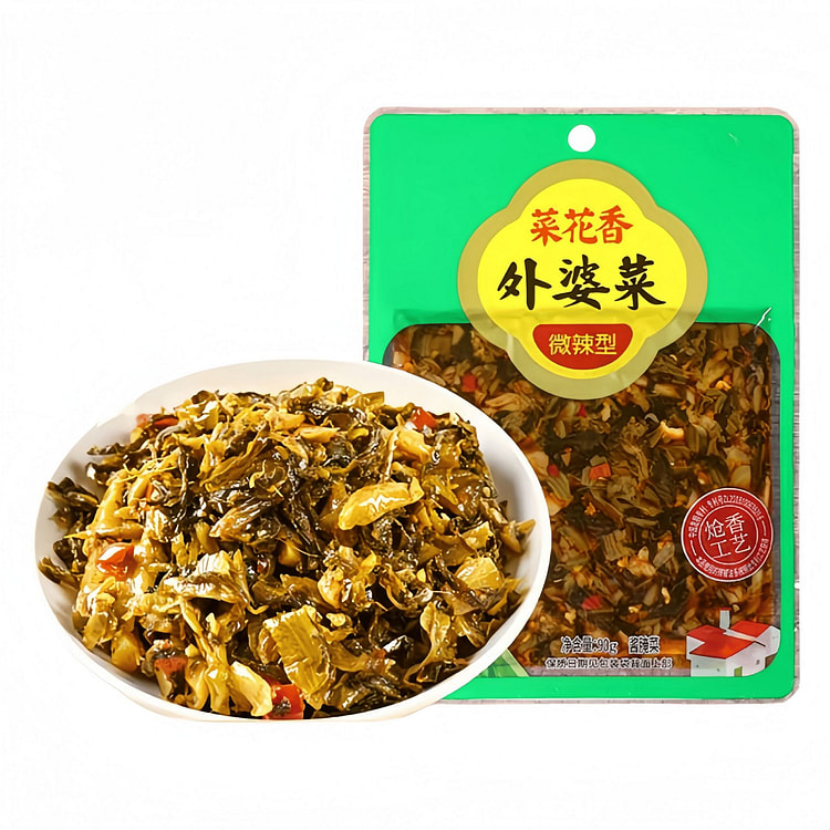 蔡花香 外婆菜微辣 90g*1袋 90 克
