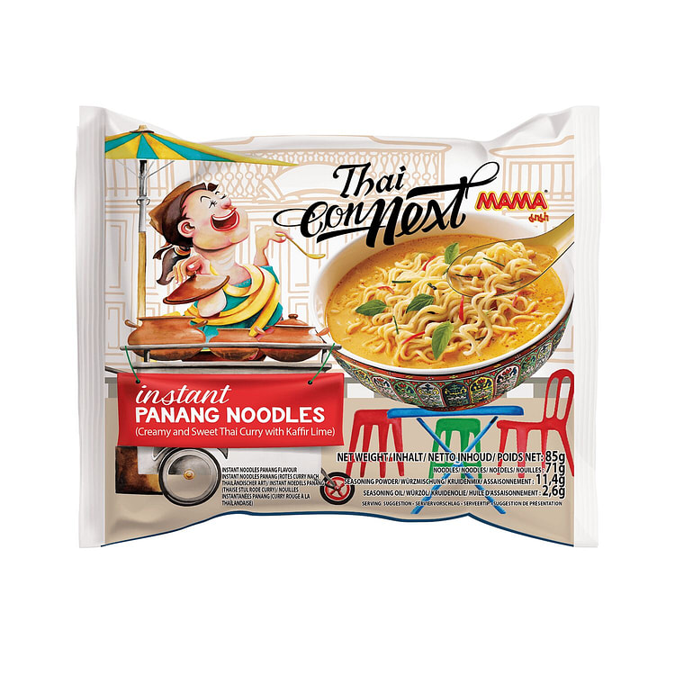 Mama Thai Connext Instant Panang Noodles 4-pack 1 each