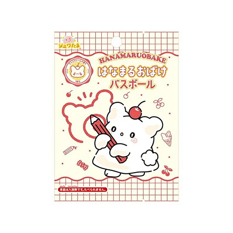 SantanXHanamarubake Ice Cream Scented Bath Ball