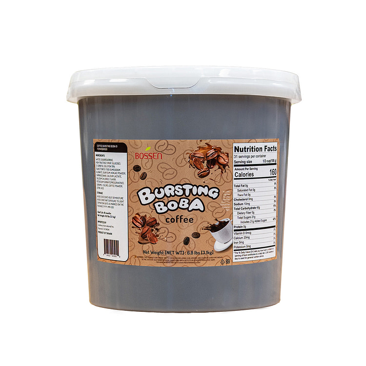 Bossen Coffee Bursting Boba (6.8 lbs)