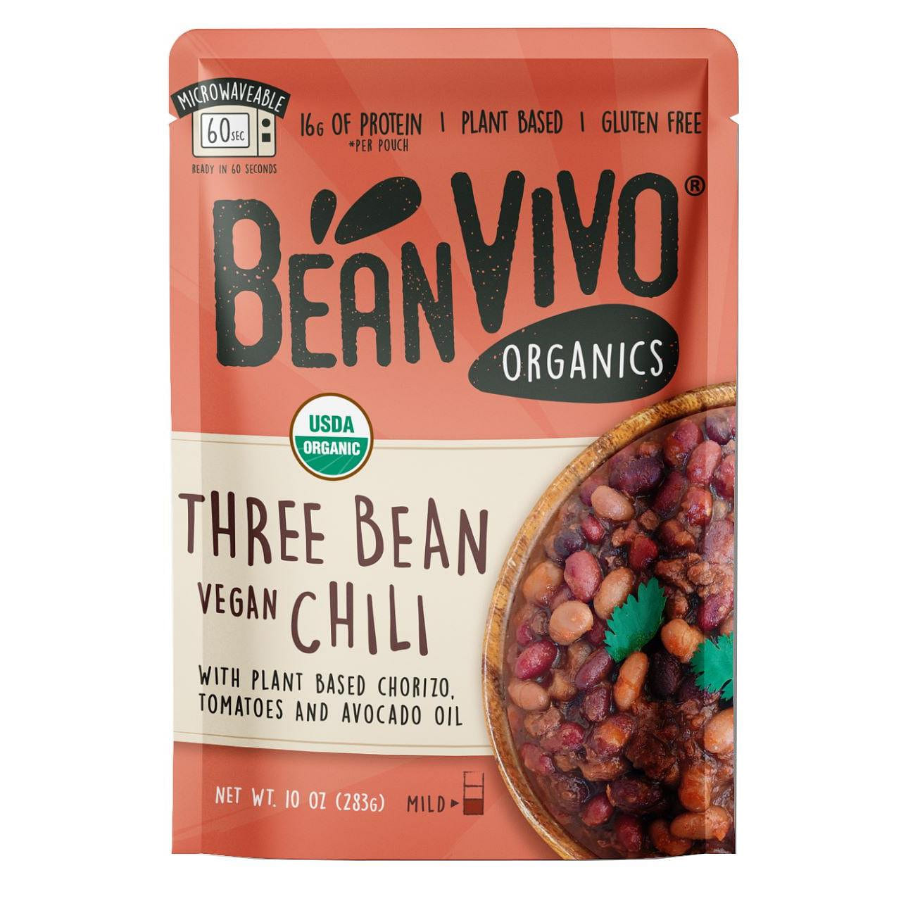 Organic Three Bean Chili 10 oz