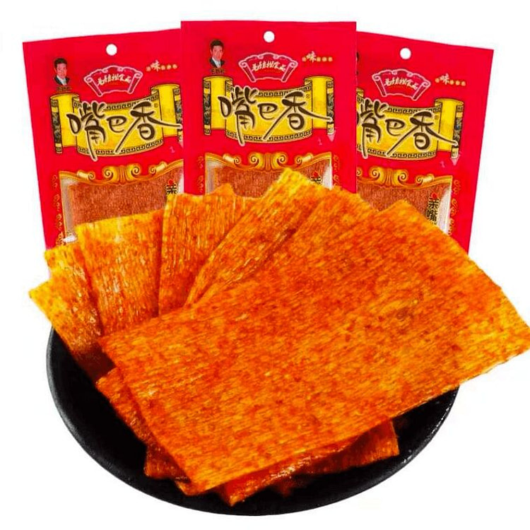嘴巴香亲嘴辣片儿时的辣条怀旧大辣片3包