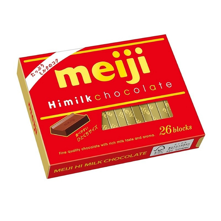 Meiji High Milk Chocolate BOX (26 pieces)