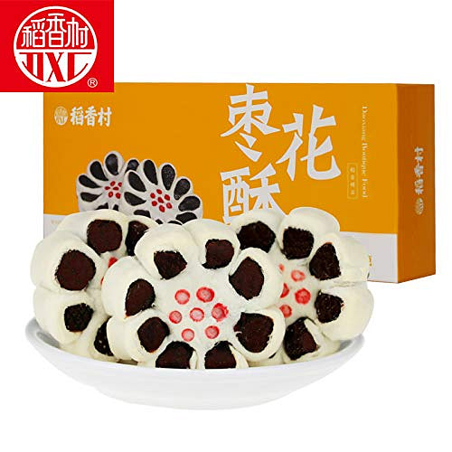 稻香村 特色糕点 休闲点心 零食饼干 枣花酥210g