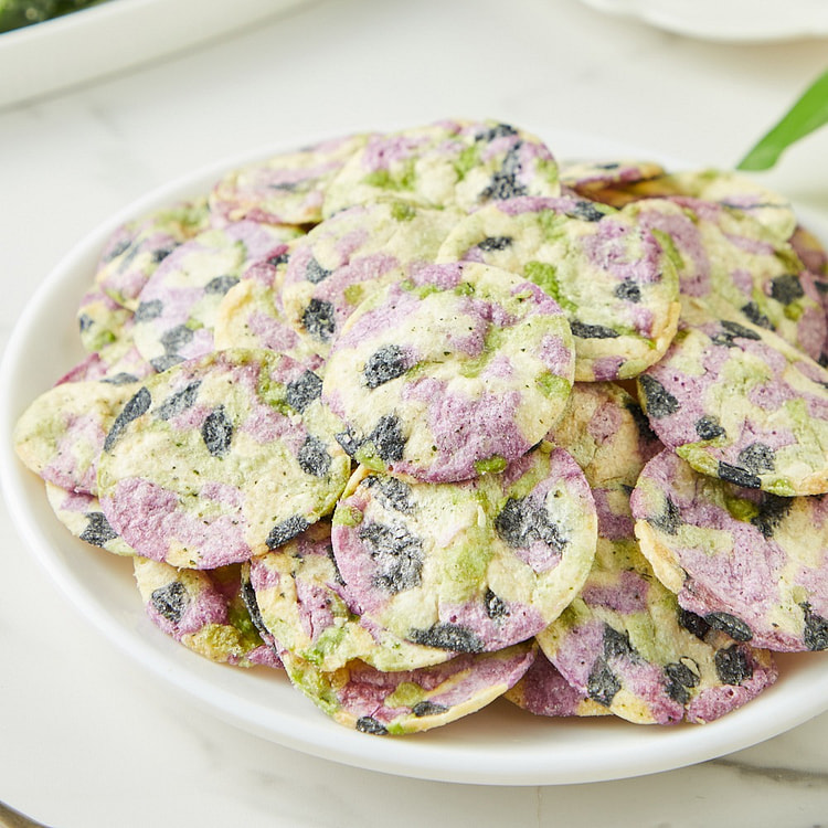 Max Ten Vegetable Rice Cake Fresh Cucumber Flavor 480 g